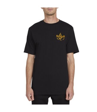 VOLCOM VOLCOM - RICTOR TEE (BLACK)