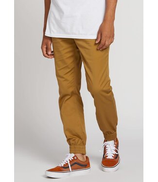VOLCOM VOLCOM - FRICKIN SLIM JOGGER (DARK KHAKI)