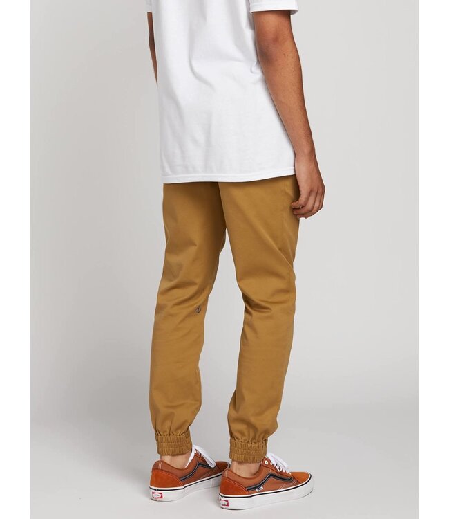 VOLCOM VOLCOM - FRICKIN SLIM JOGGER (DARK KHAKI)