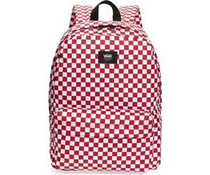 red vans checkered backpack
