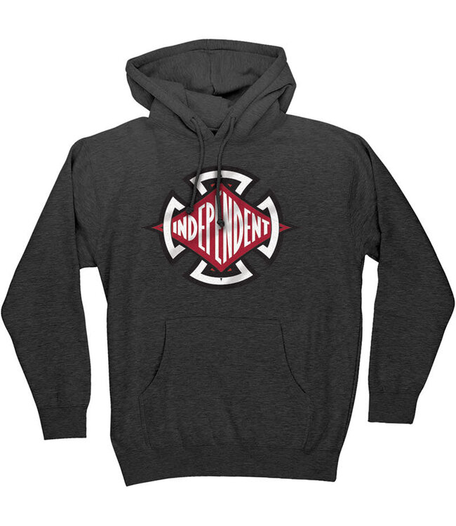 INDEPENDENT INDEPENDENT - DIAMOND CUT HOODIE (CHARCOAL HEATHER)