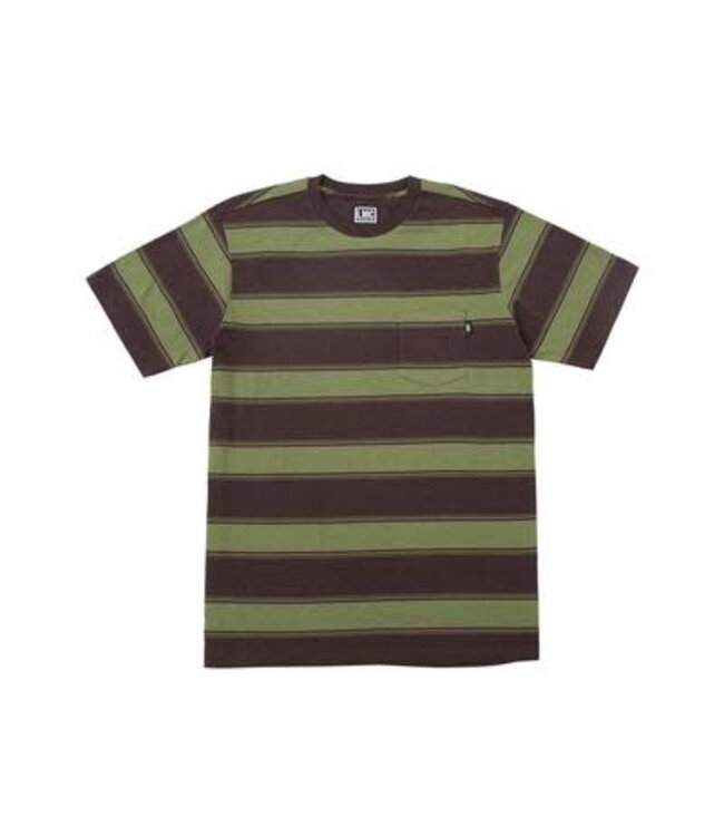 LOSER MACHINE LOSER MACHINE - BROWNING KNIT TEE (BROWN/ GREEN)