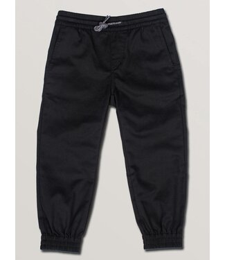 VOLCOM VOLCOM - KID FRICKIN SLIM JOGGER PANT (BLACK)