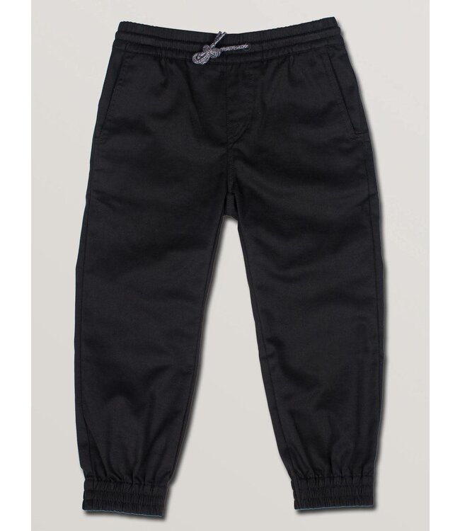VOLCOM VOLCOM - KID FRICKIN SLIM JOGGER PANT (BLACK)