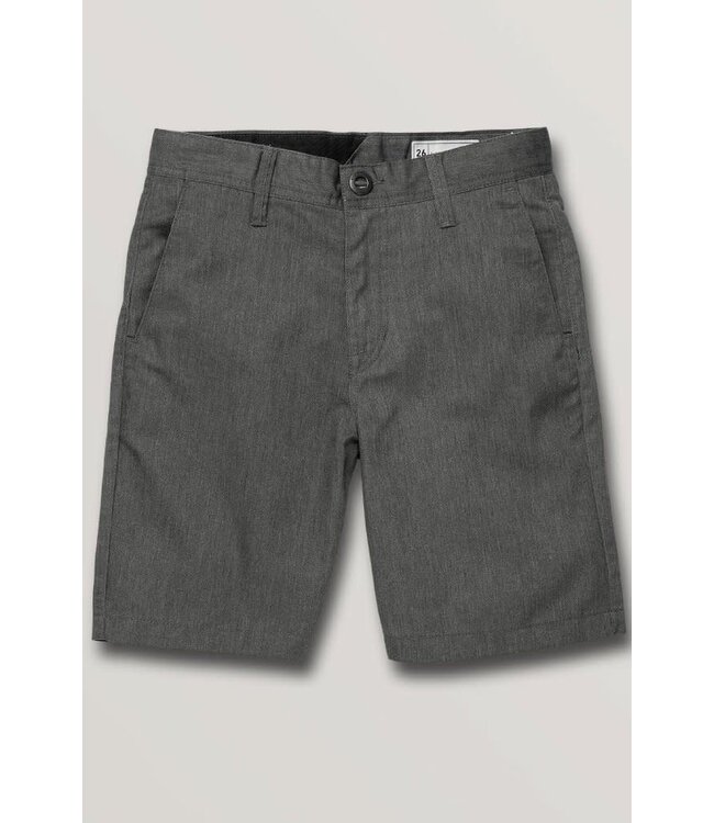 VOLCOM VOLCOM - KID FRICKIN CHINO SHORT (CHARCOAL)
