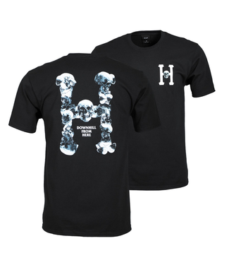 HUF HUF - SKULLS CLASSIC TEE (BLACK)