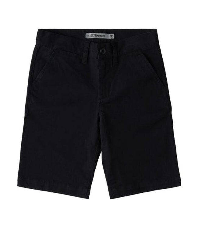 DC SHOES DC SHOES - WORKER CHINO KID SHORTS (BLACK)