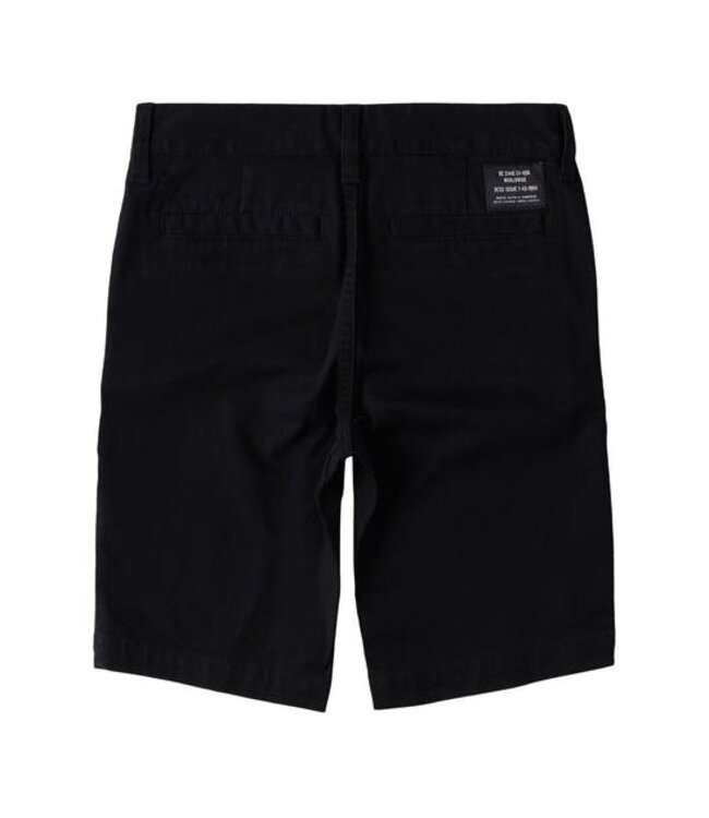 DC SHOES DC SHOES - WORKER CHINO KID SHORTS (BLACK)