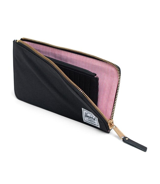 HERSCHEL HERSCHEL - JACK LARGE WALLET (BLACK)