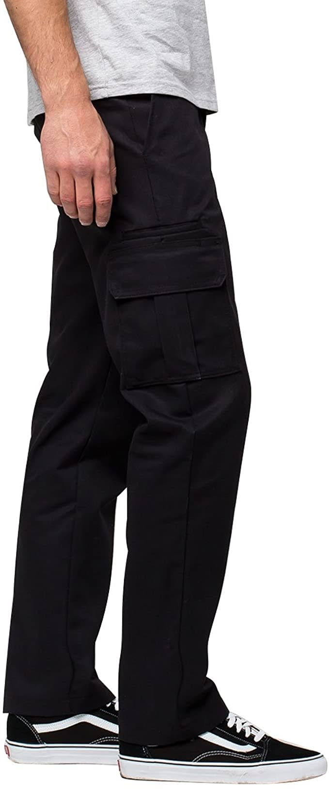 DICKIES - TWILL CARGO WORK PANT (BLACK) Boutique ROOKERY skateshop