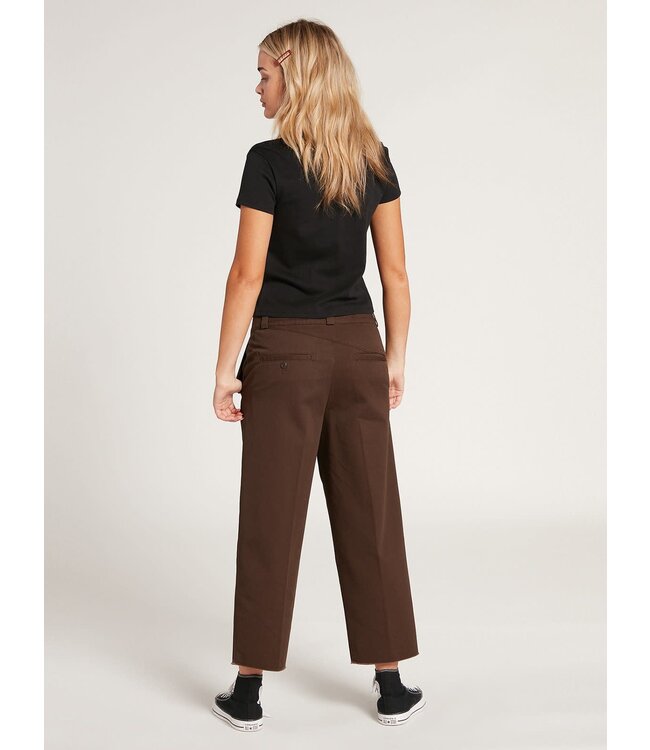 VOLCOM VOLCOM - WHAWHAT CHINO PANT (DARK BROWN)