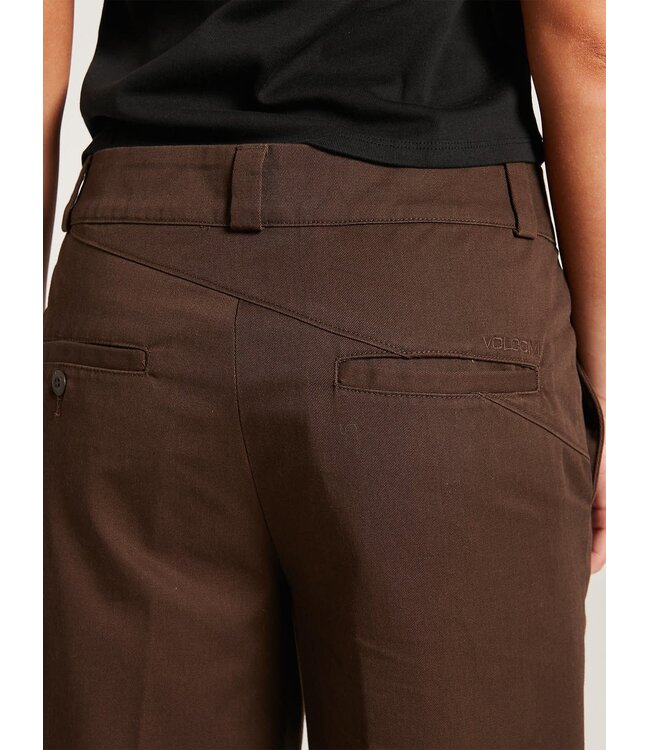 VOLCOM VOLCOM - WHAWHAT CHINO PANT (DARK BROWN)