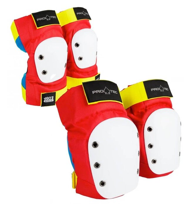 PRO-TEC PRO TEC - STREET KNEE/ ELBOW PADS (RETRO)