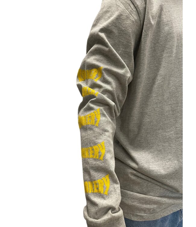 ROOKERY ROOKERY - DEATH CROW L/S (HEATHER GREY)