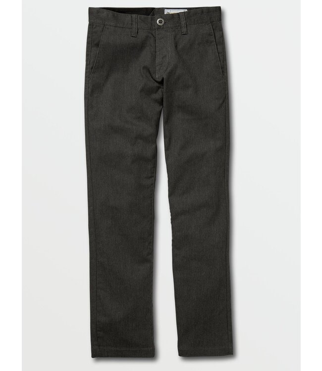 VOLCOM VOLCOM - FRICKIN MODERN STRETCH CHINO KID PANT (CHARCOAL HEATHER)