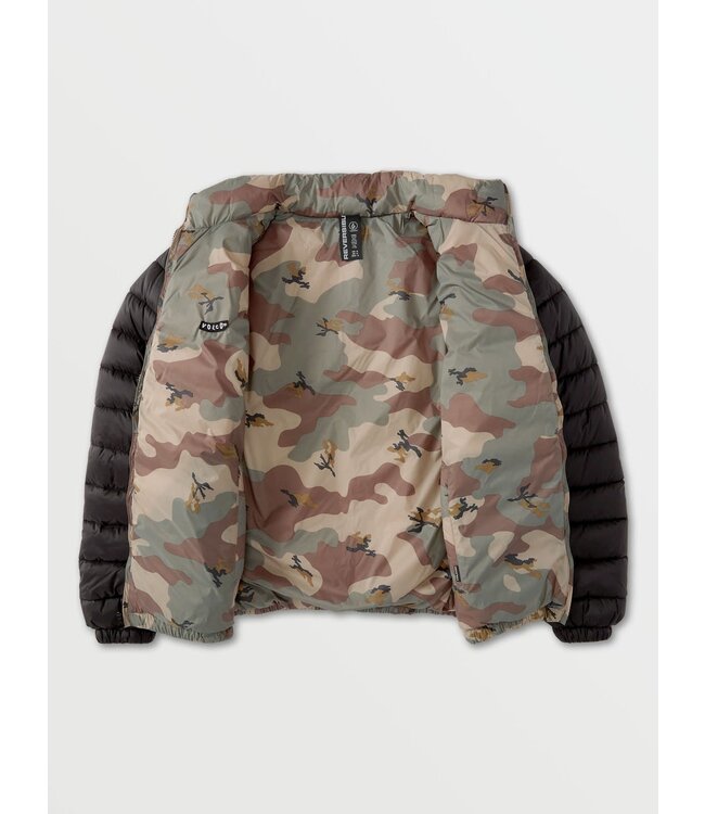 VOLCOM VOLCOM - DOSWALLTZ REVERSIBLE JACKET (BLACK/ CAMO)