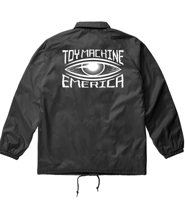 EMERICA - TOY MACHINE COACHES JACKET (BLACK)