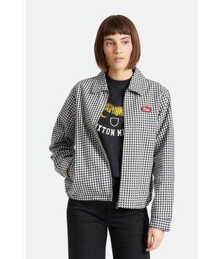 BRIXTON BRIXTON - UTOPIA JACKET (BLACK GINGHAM)
