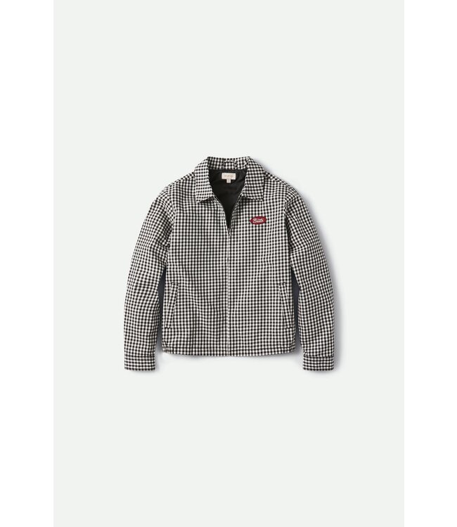 BRIXTON BRIXTON - UTOPIA JACKET (BLACK GINGHAM)