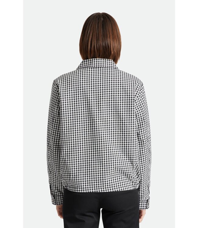 BRIXTON BRIXTON - UTOPIA JACKET (BLACK GINGHAM)