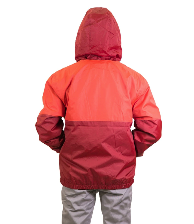 BRIXTON BRIXTON - CLAXTON CREST LW ZIP HOOD JACKET (PHOENIX/ DK. BRICK)