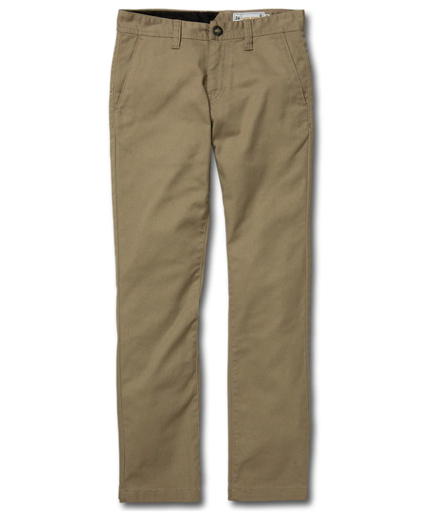 VOLCOM VOLCOM - FRICKIN MODERN STRETCH KID CHINO (KHAKI)