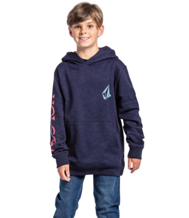 VOLCOM VOLCOM - UNKNOWN STONE KID HOODIE (BLUEPRINT)