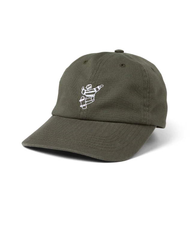 POLAR POLAR - SKATE DUDE CAP (OLIVE)