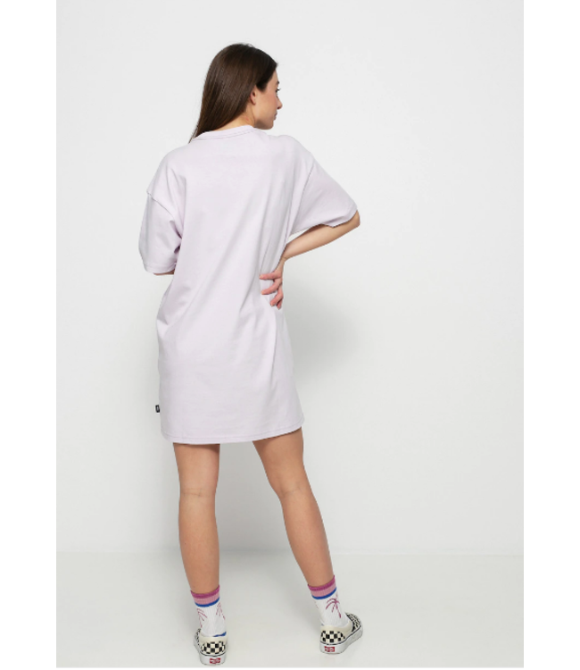 VANS VANS - CENTER VEE TEE DRESS (LAVENDER FOG)