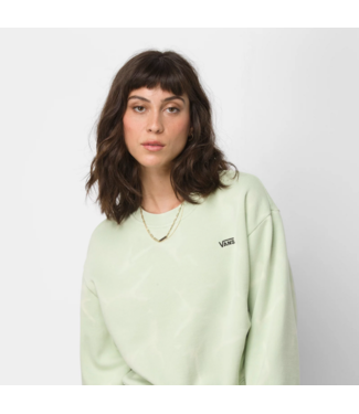 VANS VANS - WATER WASH CROP CREWNECK (CELADON GREEN)