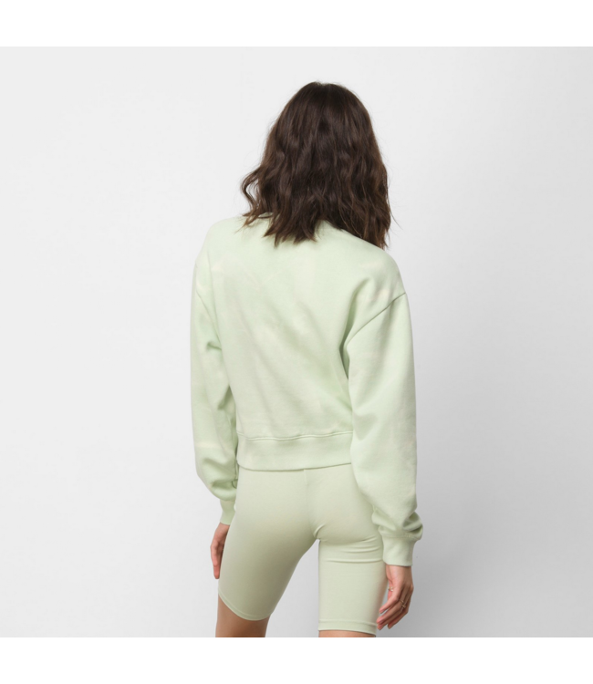 VANS VANS - WATER WASH CROP CREWNECK (CELADON GREEN)