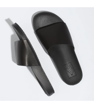 VANS VANS - DECON SLIDE (LEATHER BLACK)