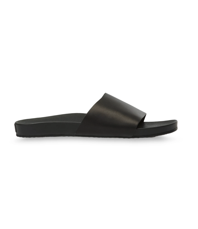 VANS VANS - DECON SLIDE (LEATHER BLACK)