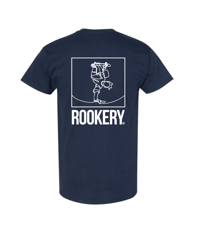 ROOKERY ROOKERY - LANCE TEE (NAVY)