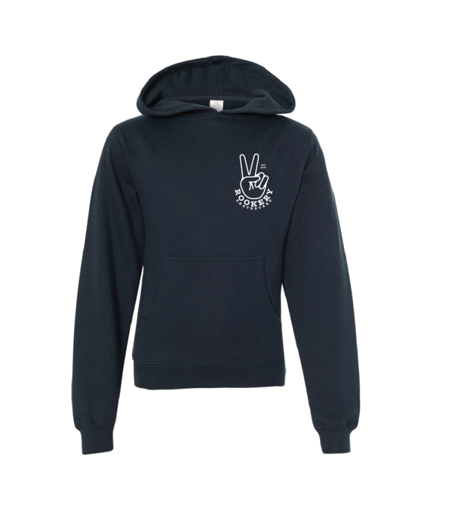 ROOKERY ROOKERY - PEACE OUT HOODIE (NAVY)