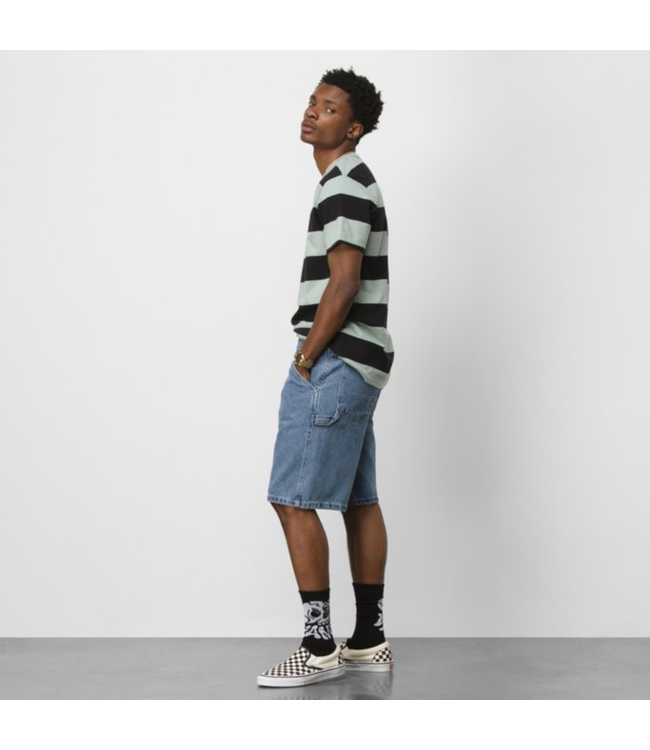 VANS VANS - DRILL CHORE LOOSE DENIM SHORT (STONE WASH)