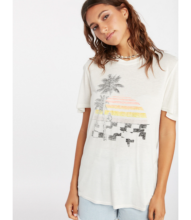 VOLCOM VOLCOM - TERN N BERN TEE (STAR WHITE)
