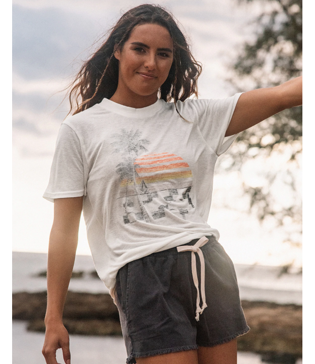 VOLCOM VOLCOM - TERN N BERN TEE (STAR WHITE)