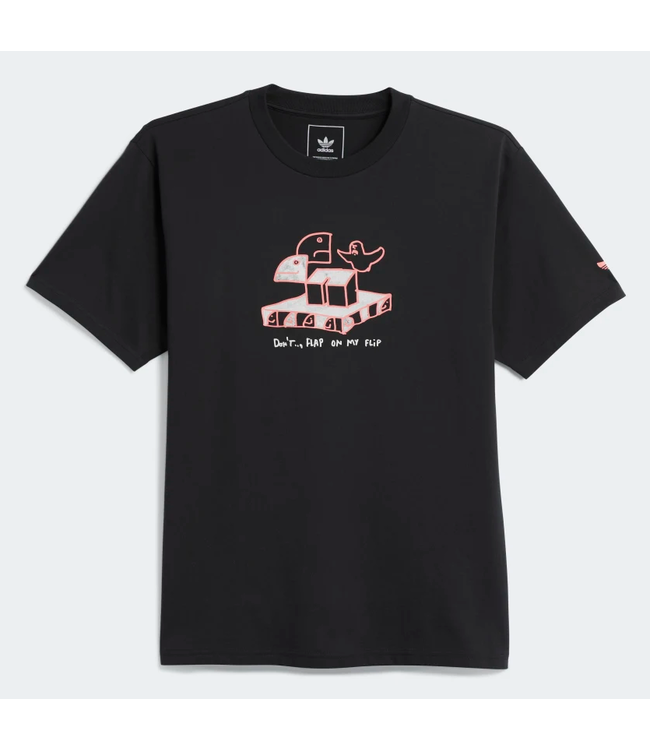 ADIDAS ADIDAS - SHMOOFOIL DON'T FLIP TEE (BLACK)