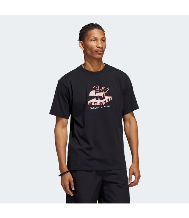 ADIDAS ADIDAS - SHMOOFOIL DON'T FLIP TEE (BLACK)