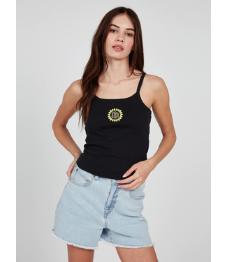VOLCOM VOLCOM - 1991 STRAPPY TANK (BLACK)
