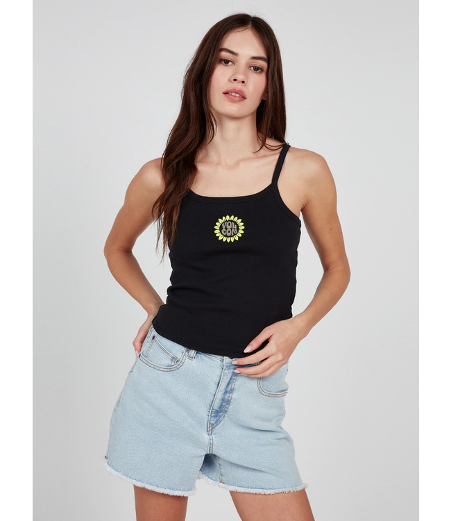 VOLCOM VOLCOM - 1991 STRAPPY TANK (BLACK)