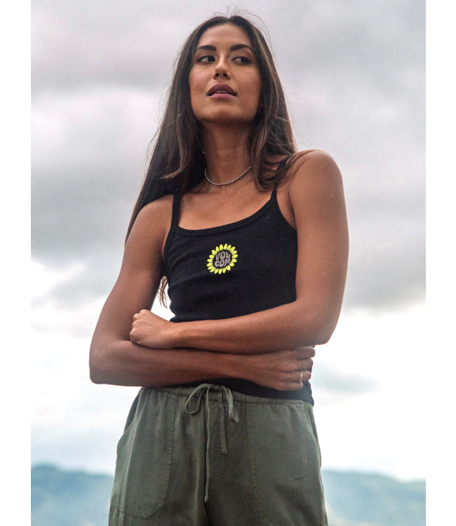 VOLCOM VOLCOM - 1991 STRAPPY TANK (BLACK)