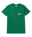 HUF HUF - DIRTY POOL TRIPLE TRIANGLE TEE (KELLY GREEN)