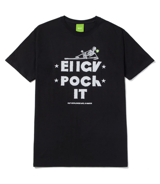 HUF HUF - GET FOLDED TEE (BLACK)