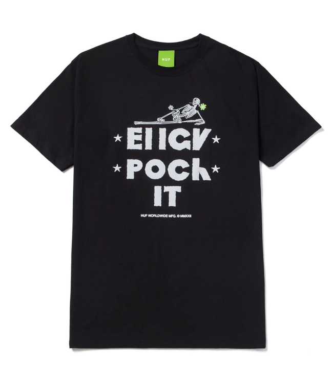 HUF HUF - GET FOLDED TEE (BLACK)