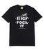 HUF HUF - GET FOLDED T-SHIRT (NOIR)