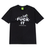 HUF HUF - GET FOLDED T-SHIRT (NOIR)
