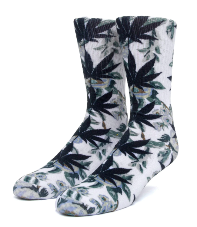 HUF HUF - DIGITAL PLANTLIFE SOCKS (WHITE)