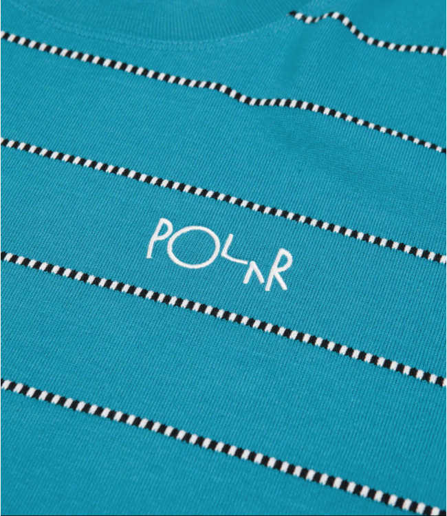 POLAR POLAR - CHECKERED SURF TEE (TURQUOISE)